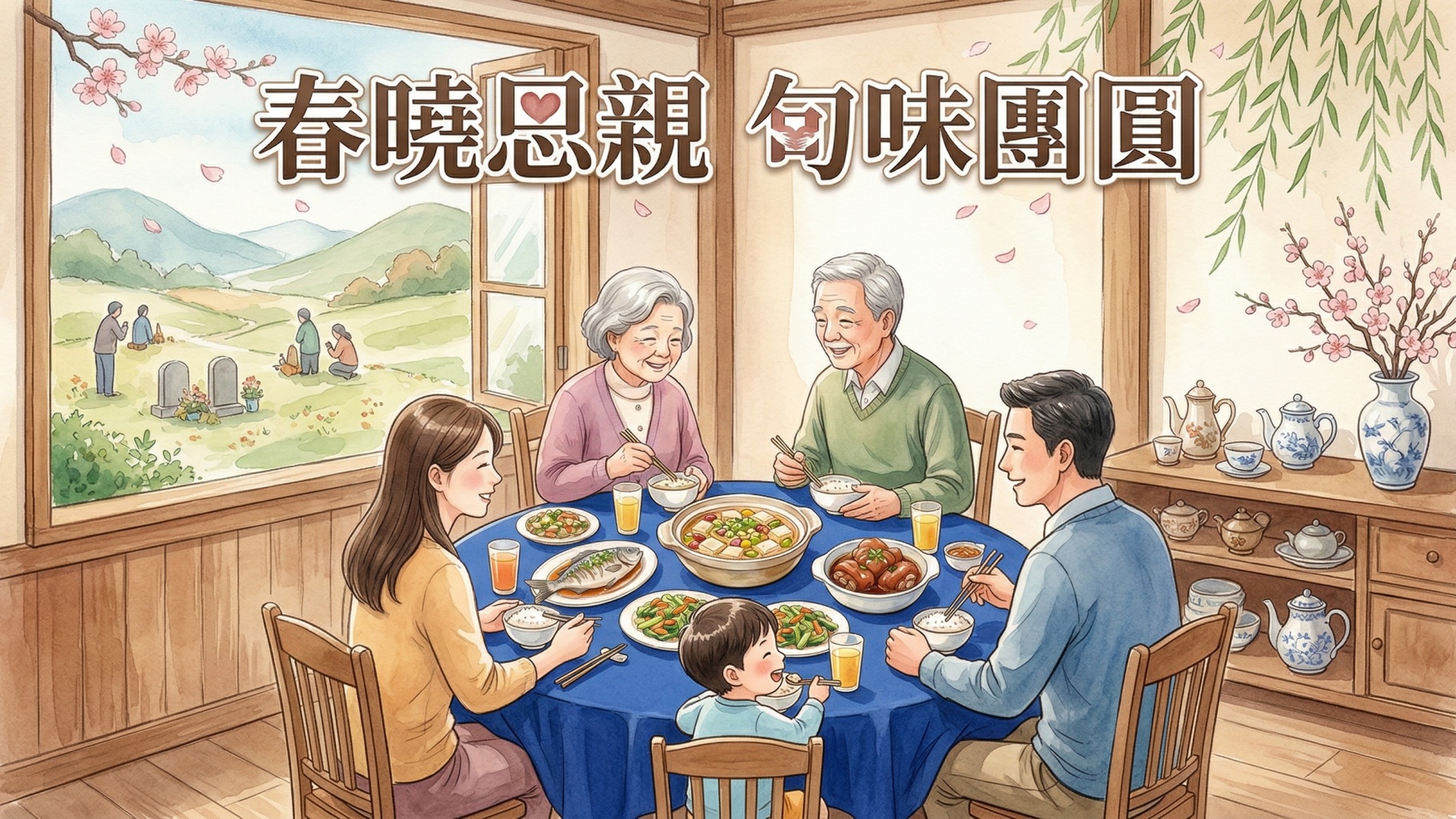 🌸春曉思親 旬味團圓