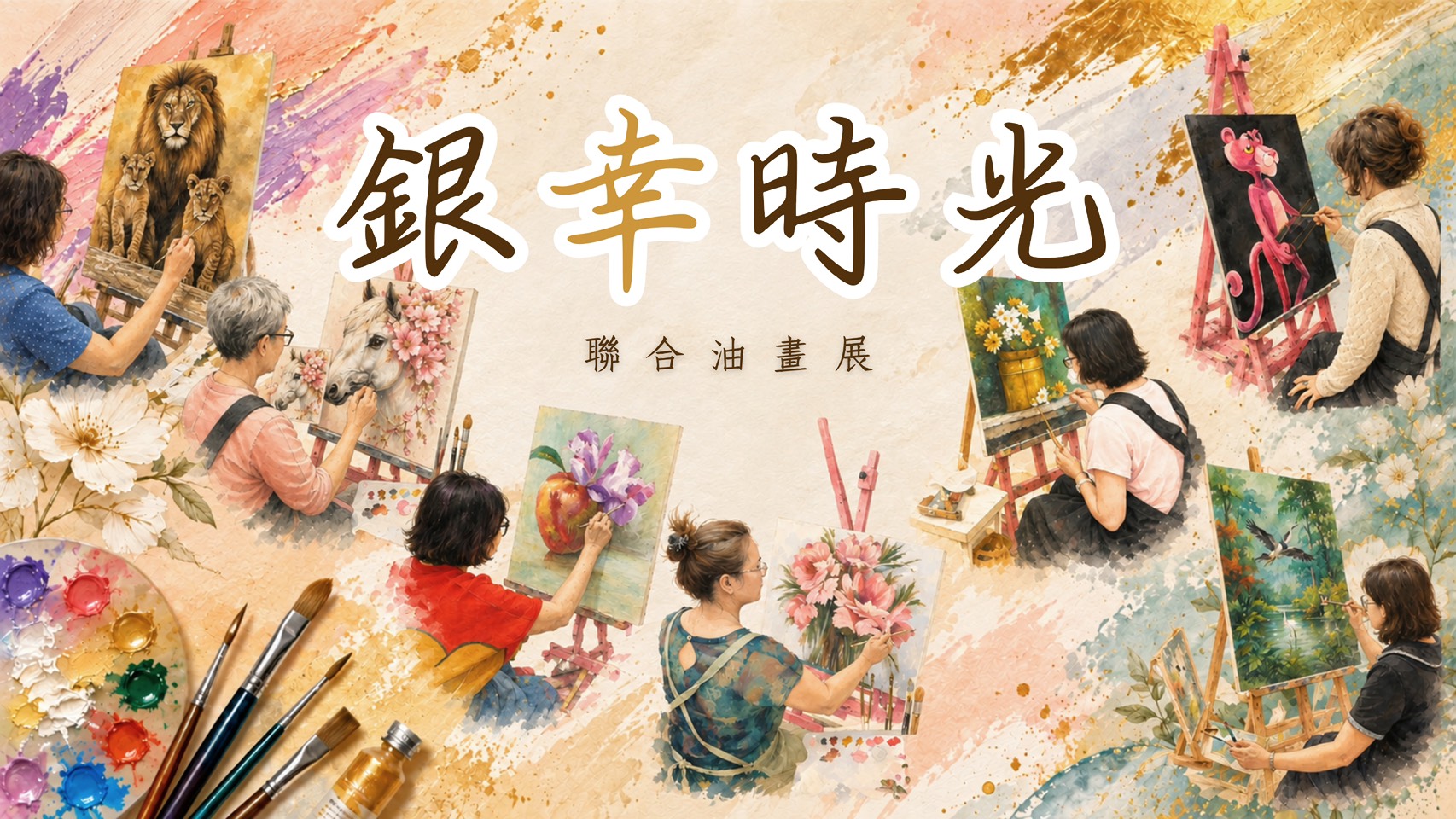 銀幸時光｜一筆一畫都是幸福